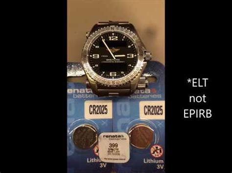 breitling emergency battery change cost|breitling emergency 1 battery.